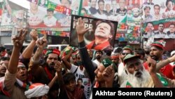 هواداران عمران خان صدراعظم اسبق پاکستان