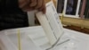 Voters in Bihac, Bosnia & Herzegovina cast their ballots in early local elections, February 5th 2023