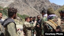 تعدادی از افراد و فرماندهان جبهه مقاومت ملی افغانستان