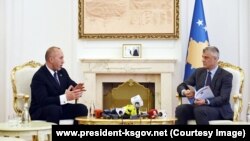 Ramuš Haradinaj i Hašim Tači