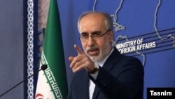 Iranian Foreign Ministry spokesman Nasser Kanani (file photo)