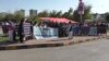 فعالانو د ګلګت بلتستان د ۱۳ کلنې نجلۍ تښتونې پرضد مظاهره کړې ده