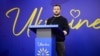Президент України Володимир Зеленський під час пресконференції у день cаміту «Україна – Південно-Східна Європа» в Тирані, Албанія, 28 лютого 2024 року