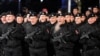 Pripadnici policije Republike Srpske, prilikom obilježavanja neustavnog Dana RS, Banja Luka, 9. januar 2024.
