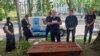 Performance on the eve of the RS Assembly, whose agenda includes the Law on Foreign Agents, Banjaluka, Bosnia and Hercegovina