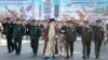 Ирандын жогорку лидери аятолла Али Хаменеи Ислам революциясынын сакчылар корпусунун жана армиянын жетекчилери менен. Тегеран, 10-октябрь, 2023-жыл
