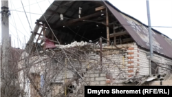 Пошкоджений від обстрілів РФ будинок в Антонівка, Херсонська область, Україна, лютий 2023 року. Фото ілюстративне