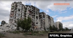 Зруйнований будинок у Попасній