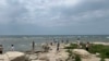 Kazahstan, gdje je ogromno jezero najpliće, vjerovatno se suočava s najneposrednijim posljedicama pada nivoa vode, Aktau, 15. juna 2023.
