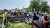 گروهی از زنان افغان در شهر اسلام آباد پاکستان گردهمایی اعتراضی را در تقبیح اعمال طالبان برگزار کردند