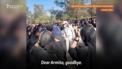 Mourners Lament Death Of Iranian Teenager Allegedly Assaulted By Morality Police