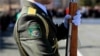 Armenia-A soldier of the border guard service of the National Security Service of the Republic of Armenia