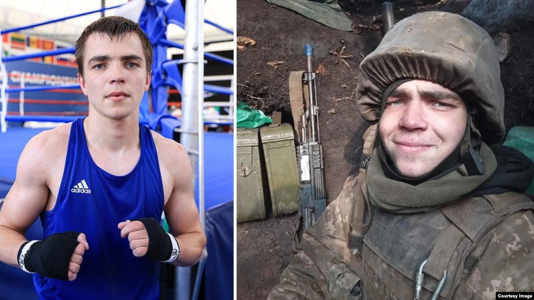 Максим Галиничев боксер, потоа и војник, кој загина во 2023 година