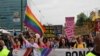Sarajevo, Bosnia-Herzegovina, Fourth pride parade in Sarajevo "Proudly together", June 24, 2023.