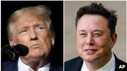 Donald Trump (lijevo) i Elon Musk