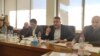 Брифинг со новинари на министерот за транспорт и врски Благој Бочварски и директорот на Јавното претпријатие Државни патишта Ејуп Рустеми