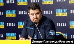 Речник Військово-морських сил Збройних сил України Дмитро Плетенчук
