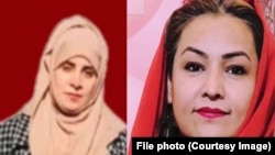 ژولیا پارسی و ندا پروانی دو تن از زنان معترض که گفته میشود در کابل توسط طالبان بازداشت شده اند