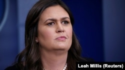 White House Press Secretary Sarah Sanders