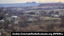 The village in the “gray zone.” We did not even see any movement during daylight