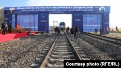 افتتاح خط آهن هرات-خواف