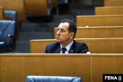 Selmo Cikotić u Parlamentu BiH, april 2022.