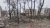 Последствия атаки на город Изюм в Харьковской области