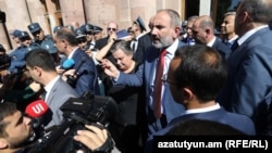 Վարչապետ Նիկոլ Փաշինյանը դիմում է զոհված զինծառայողների մայրերին ու այրիներին, Երևան, 19-ը սեպտեմբերի, 2019թ․