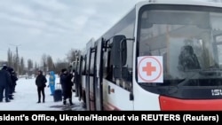 Автобуси для евакуації, Суми, 8 березня 2022 року