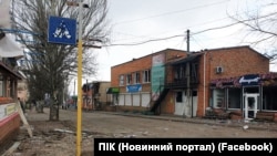 Місто Пологи Запорізької області після обстрілів, архівне фото