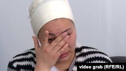 Aqtoty Kebekbaeva's husband, Yermek Kebekbaev, was killed by Kazakh security services in Almaty on January 6. 