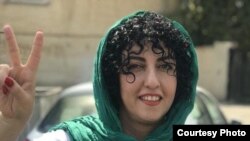 نرگس محمدی، فعال مدنی و سخنگوی کانون مدافعان حقوق بشر در ایران