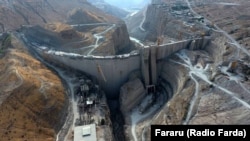 A general view of Chamshir Dam and hydroelectric power plant in southwestern Iran