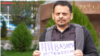 Toshkentlik bloger va ijtimoiy faol Shokir Sharipov.
