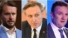Raško Konjević, Ranko Krivokapić i Savo Kentera