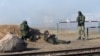 Навчання мобілізованих в одному з регіонів Росії