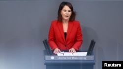 Анналена Бербок, міністерка зовнішніх справ Німеччини 