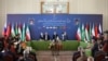 The foreign ministers of six nations attended the Tehran conference on October 27.