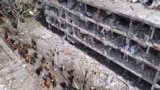 Israel - damage in Tel Aviv after Iran launches missiles in retaliation for US strikes on Iranian nuclear sites - Reuters screen grab