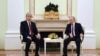 Касым-Жомарт Токаев менен Владимир Путин. Москва, Орусия. 28-ноябрь, 2022-жыл.