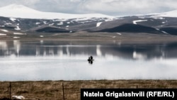 Paravani Lake is Georgia's largest.
