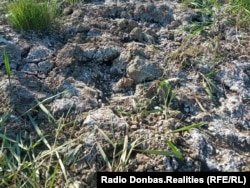 Такий вигляд має ґрунт річки Комишуваха, куди скидали шахтну воду