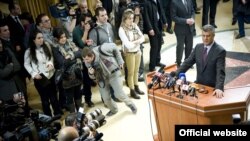 Hašim Tači, februar 2011.
