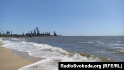Порт окупованого Бердянська, травень 2022 року