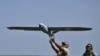 Ukrainian servicemen of the 22nd Brigade launch a Leleka reconnaissance UAV drone near Chasiv Yar, Donetsk region, on April 27, 2024, amid the Russian invasion of Ukraine.