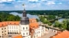 Замак у Нясьвіжы. Архіўнае фота