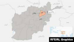 موقیعت بغلان در نقشه افغانستان