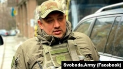 Командир батальйону «Свобода» Петро Кузик