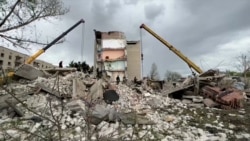 Search And Rescue Ongoing After Russian Rockets Hit Apartment Blocks In Ukraine