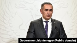 Bivši ministar finansija Aleksandar Damjanović, Podgorica 14. novembra 2022.